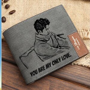 Custom Laser Engraved Mens Wallet