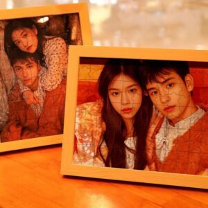 Personalized Wooden Photo Frame Set